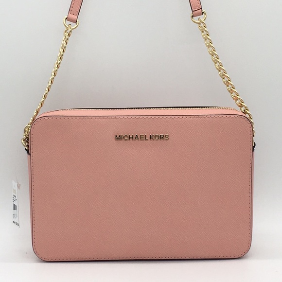 MICHAEL KORS LG EW CROSSBODY Bag PALE PINK - Picture 7 of 8